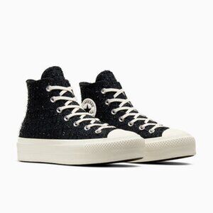 Converse Chuck Taylor All Star Tweed Shimmer Sneakers   US 8.5 Style  A12740C